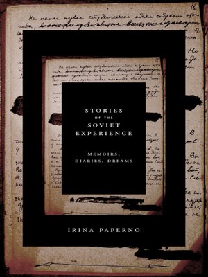 cover image of Stories of the Soviet Experience